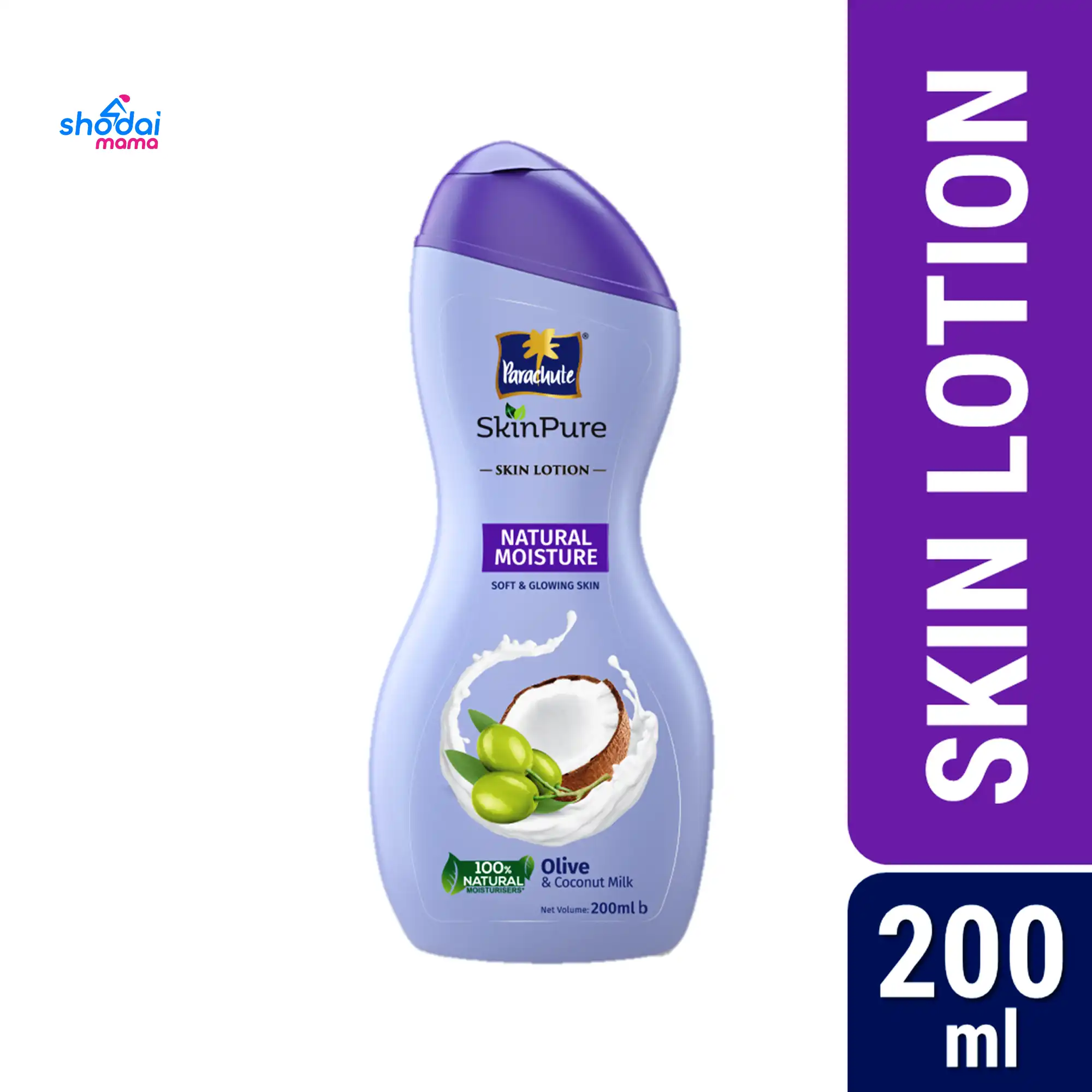 Parachute SkinPure Skin Lotion Natural Moisture 200ml